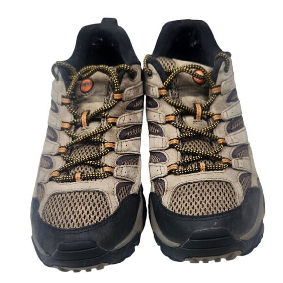 Merrell Mens Moab 2 Vent Hiking Shoes Size 8.5 Taupe Suede Cabincore - Picture 15 of 15
